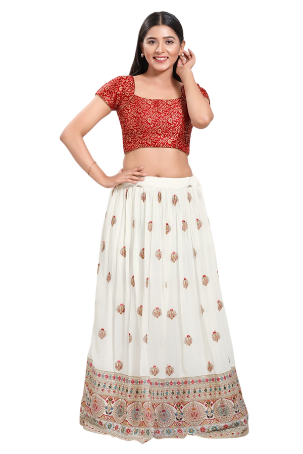 Celestial Bloom Lehenga Set – SNT-LV0012