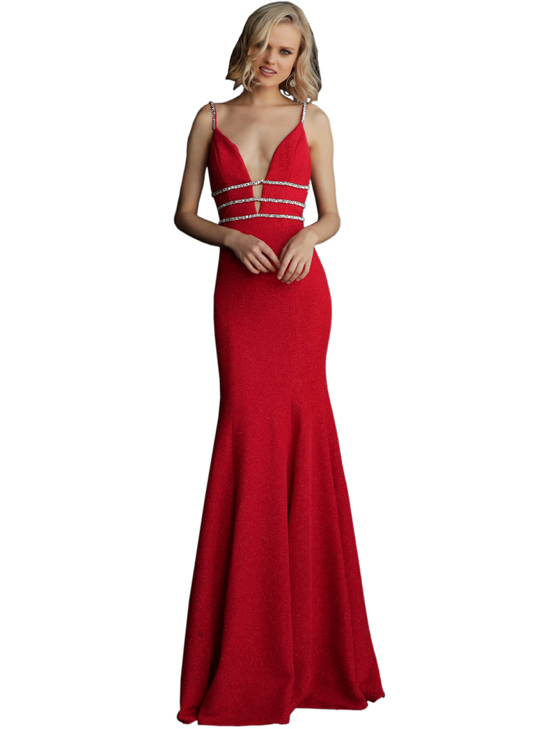 Crimson hot sale prom dress