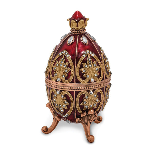 Bejeweled Fantasy Red Musical Egg