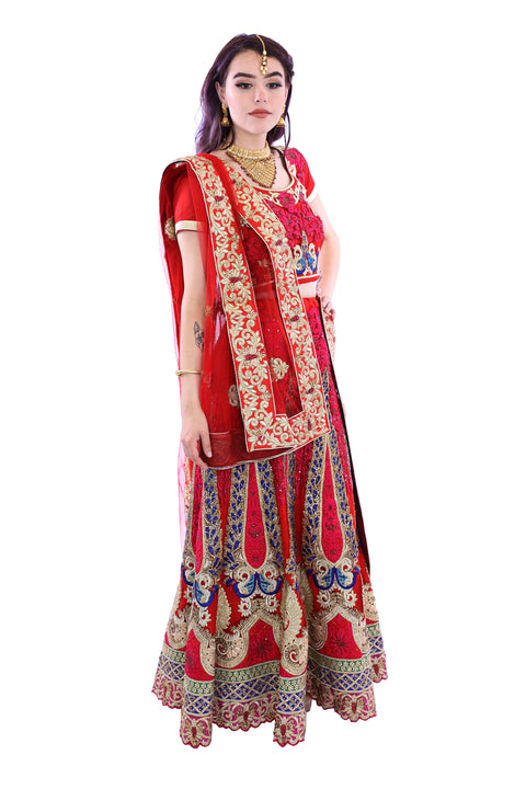 embroidered dupatta