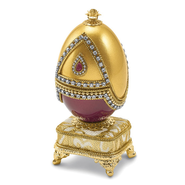 Lux by Jere Authentic Duck Egg "Golden Autumn" Crystal Music Box