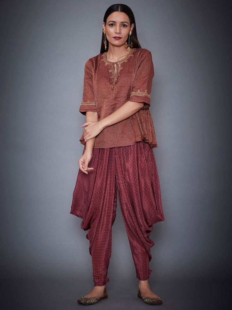 Dhoti pant hot sale and kurti