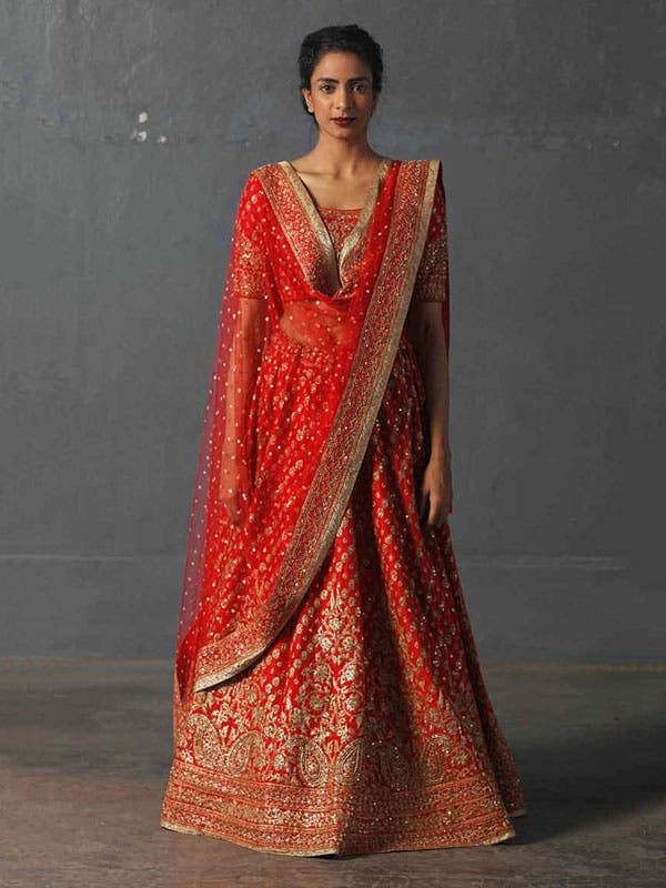 Ritu Kumar Bridal Shoot : WMG Red Carpet Bride Rupinder ! | WedMeGood