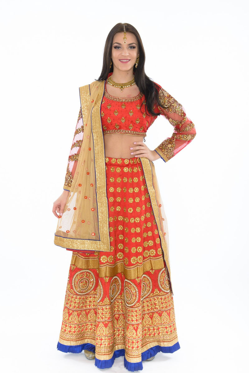 Buy Stylish Red Wedding Lehengas Collection At Best Prices Online
