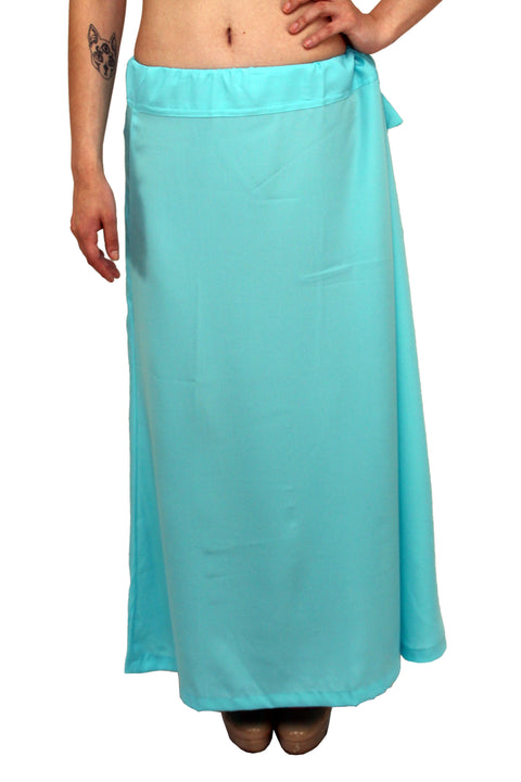 Sari Petticoat- White  Saree petticoat, Sari skirt, Petticoat