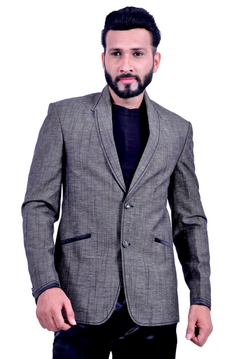 Modern Grey Blazer for Men – Saris and Things