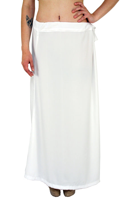 Sari Petticoat- White – Saris and Things